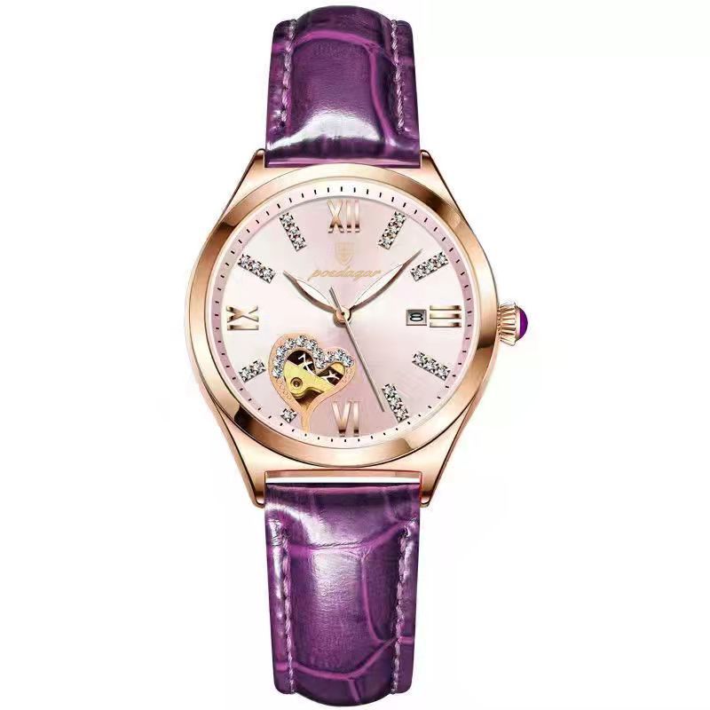 Swiss Certified Diamond Studded Waterproof Women's Watch