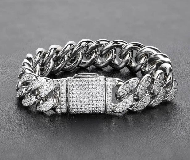 Jewelry Flip Double Row Full Zircon Bracelet