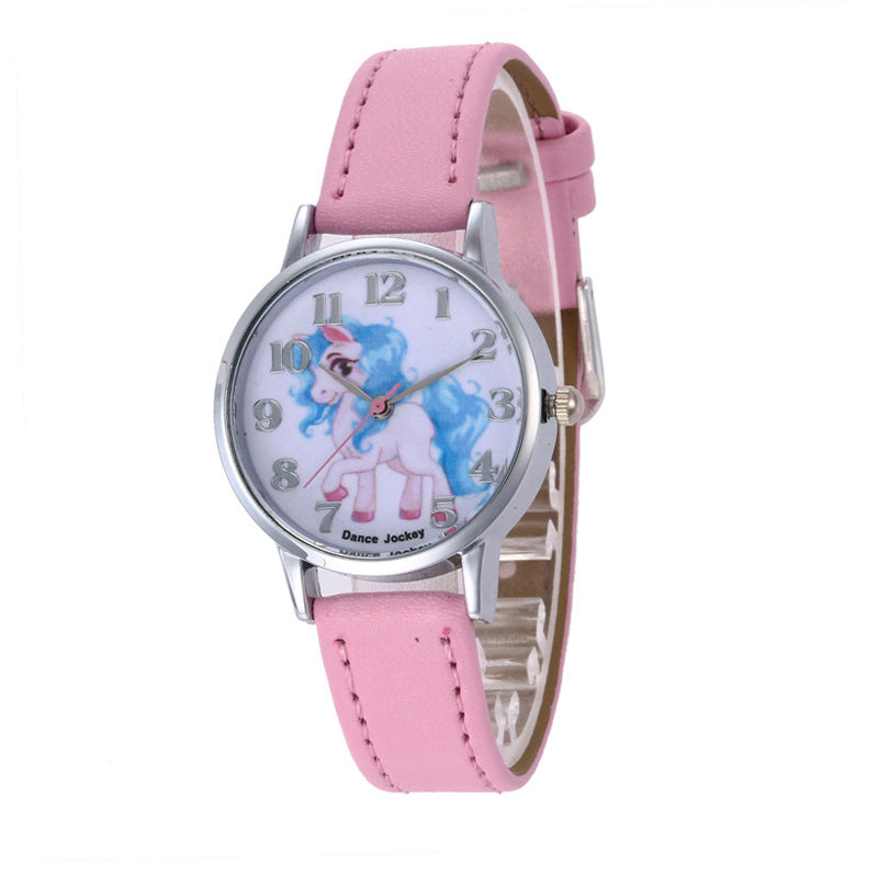 Kids Cartoon Unicorn Watch for Children