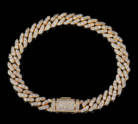 8mm Cuban Flip Bracelet