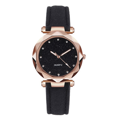 Women's Sparkling Starry Quartz Watch