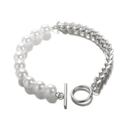 Stainless Steel OT Buckle Bracelet for Women