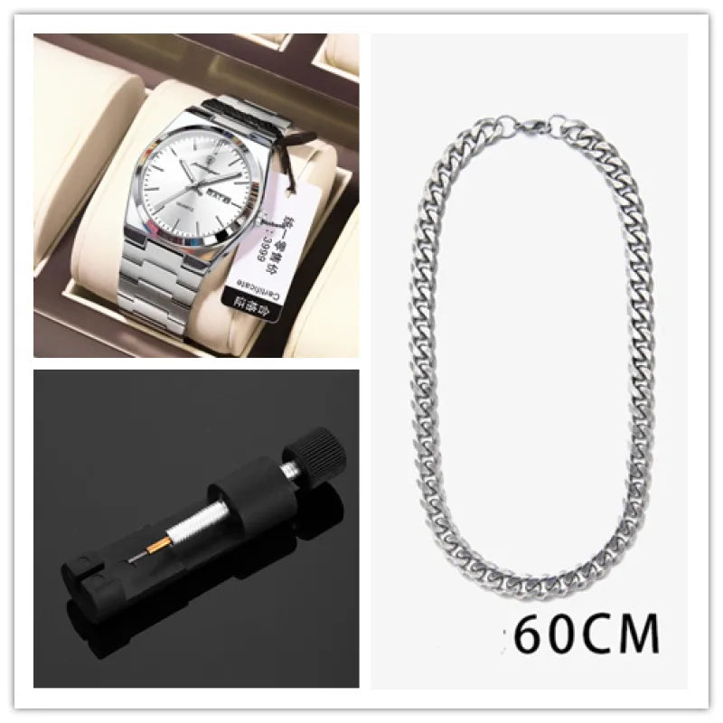 Ultra-thin Waterproof Men's Quartz Watch