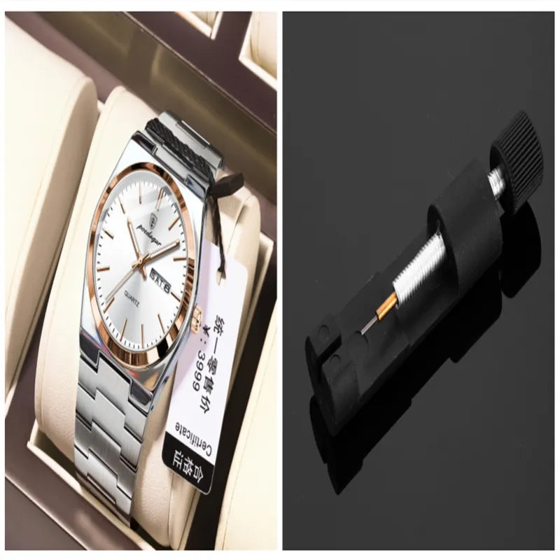 Ultra-thin Waterproof Men's Quartz Watch