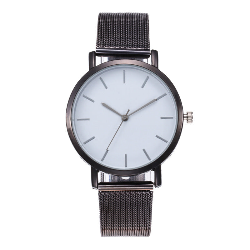 Fashionable Women's Quartz Watch with Alloy Mesh Band