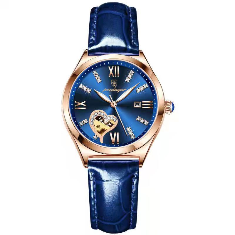Swiss Certified Diamond Studded Waterproof Women's Watch