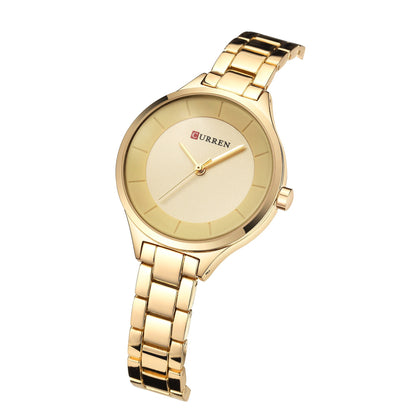 Curren 9015 Women's Waterproof Quartz Steel Watch