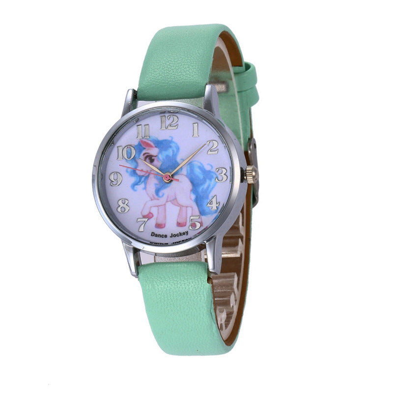 Kids Cartoon Unicorn Watch for Children