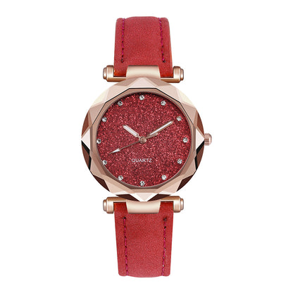 Women's Sparkling Starry Quartz Watch