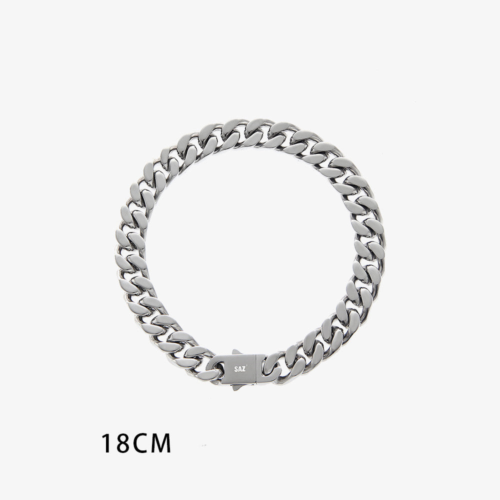 Cuban Bracelet in Titanium Steel Accessories