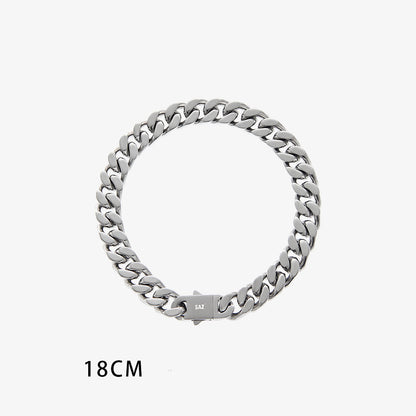 Cuban Bracelet in Titanium Steel Accessories