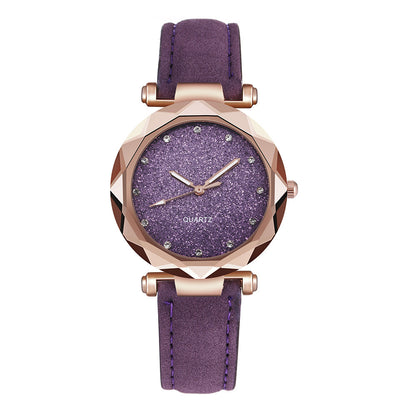 Women's Sparkling Starry Quartz Watch