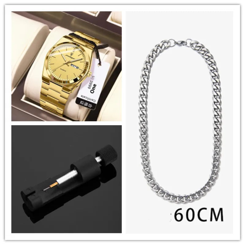 Ultra-thin Waterproof Men's Quartz Watch