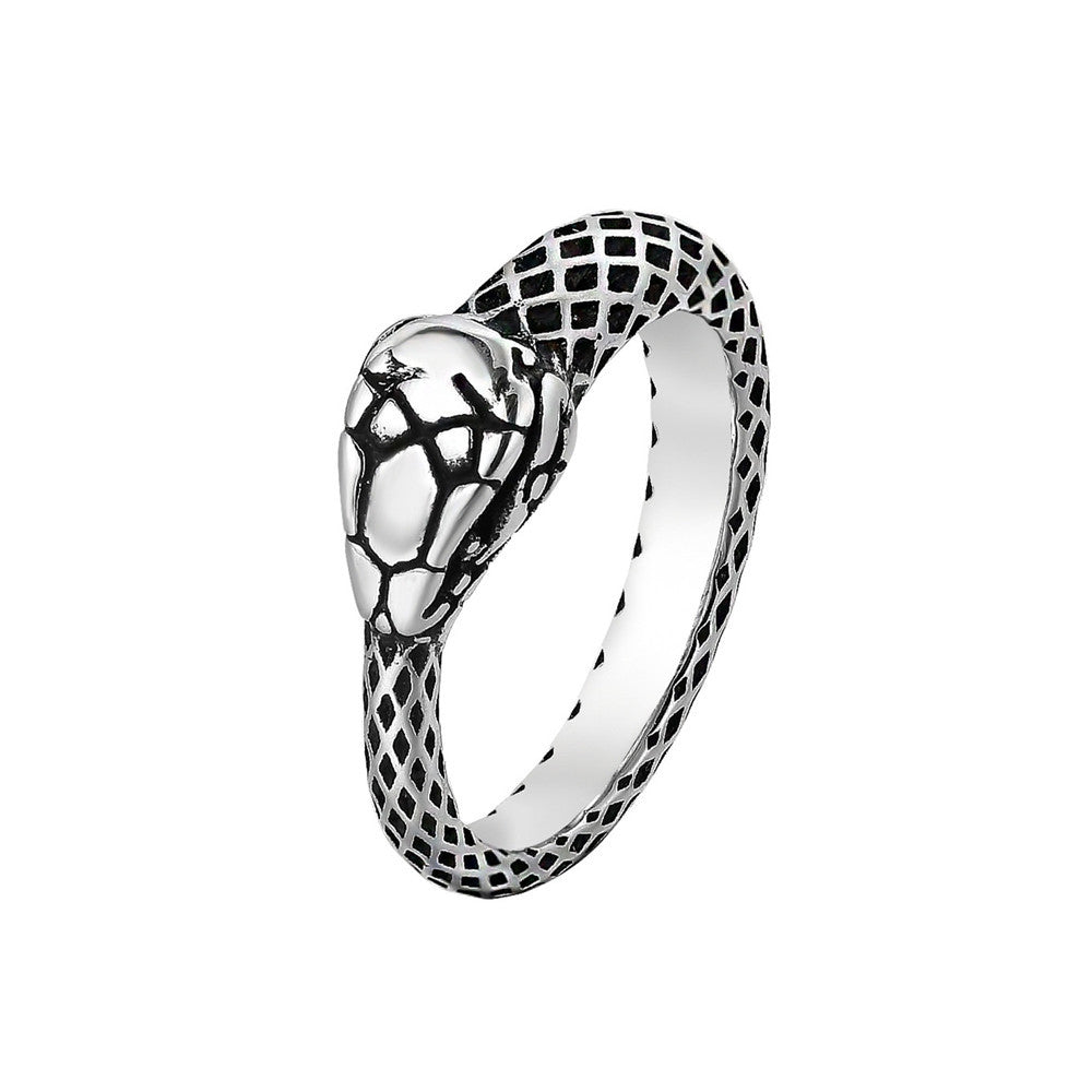 Personalized Retro Titanium Steel Ring
