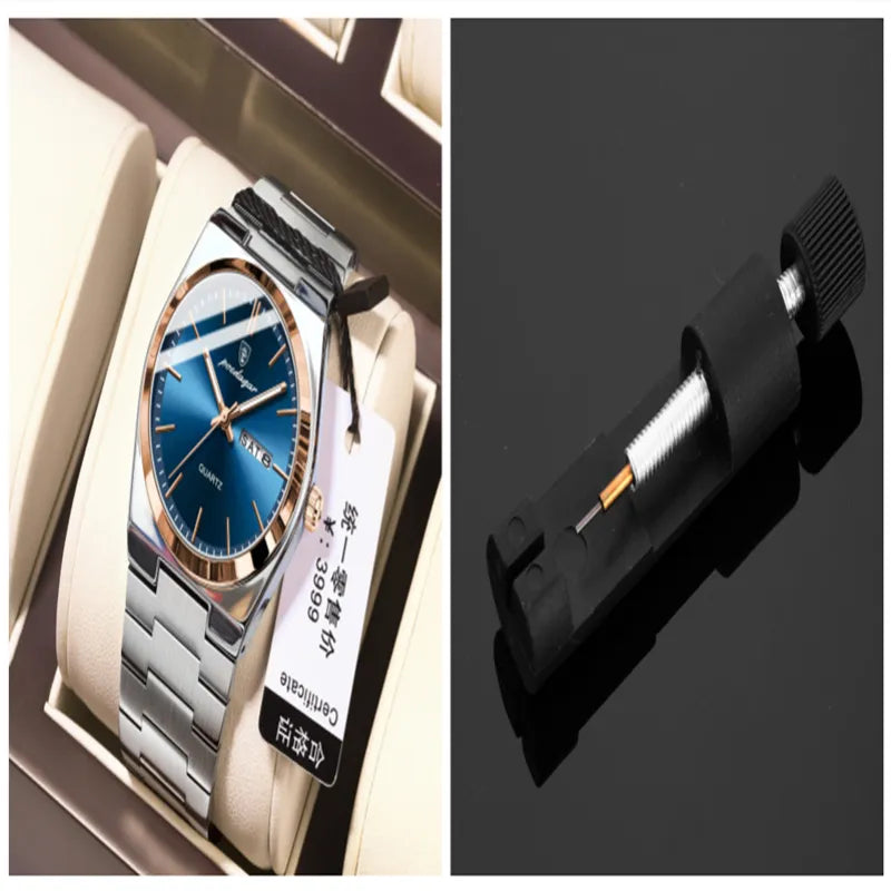 Ultra-thin Waterproof Men's Quartz Watch