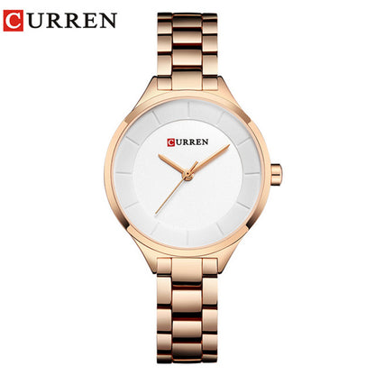 Curren 9015 Women's Waterproof Quartz Steel Watch