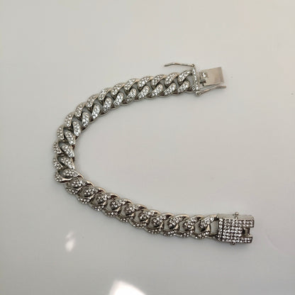 High-Quality Men's Cuban Link Chain - 12mm Hip Hop Style