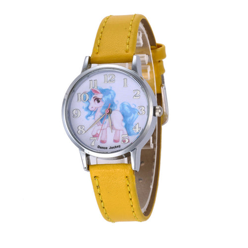 Kids Cartoon Unicorn Watch for Children