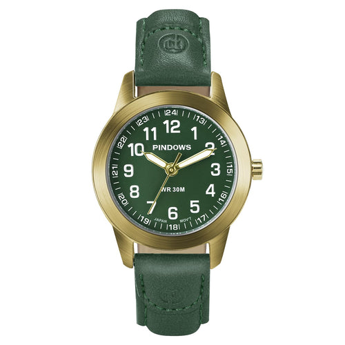 PINDOWS Watches for Women Classic Business Analog Quartz Small Ladies Watches 3ATM Waterproof Fashion Dress Watch with Easy-to-Read Luminous Dial