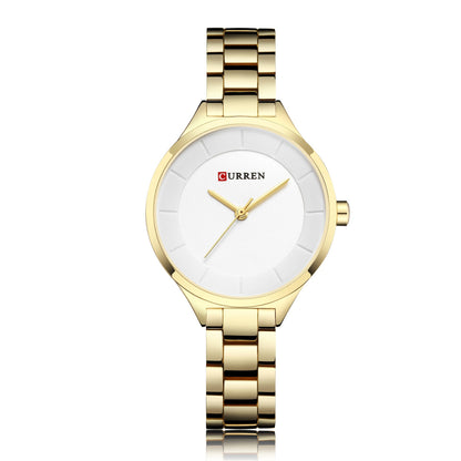 Curren 9015 Women's Waterproof Quartz Steel Watch