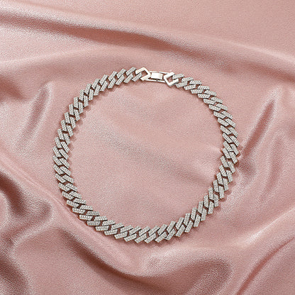 Vintage Hip-Hop Diamond Cuban Necklace for Men