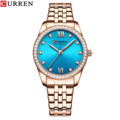 CURREN 9086 Women's Stylish Waterproof Quartz Watch