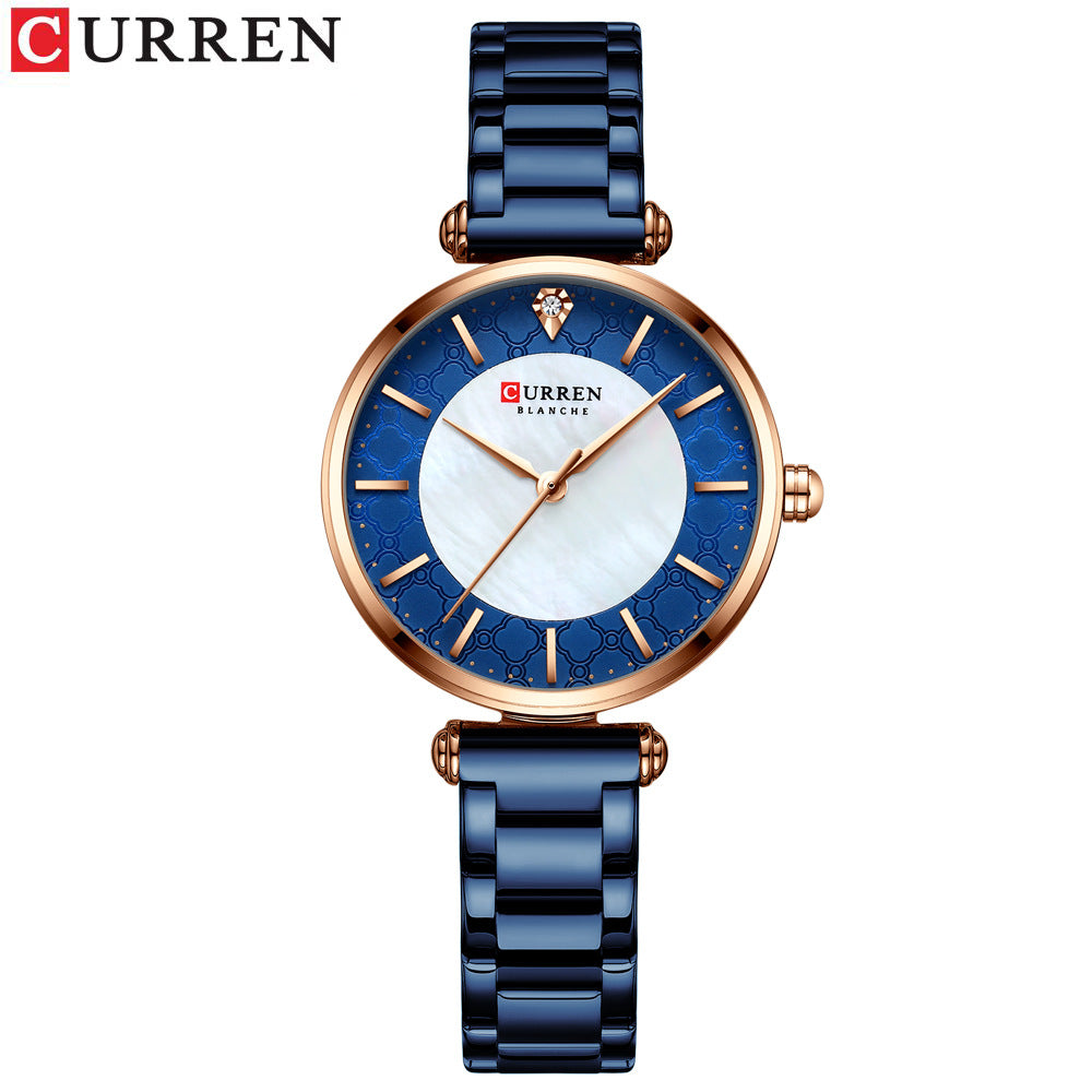 Curren 9072 Women's Waterproof Quartz Watch (Fashion)