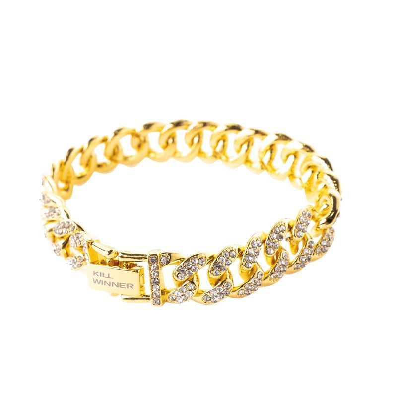 Men's Cuban Style Bracelet - Minimalist Summer Design