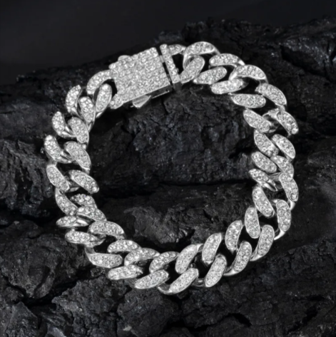 13mm Iced Cuban Link Set