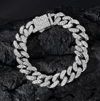 13mm Iced Cuban Link Set
