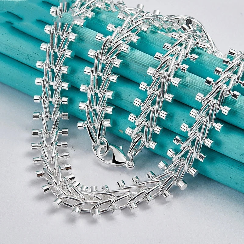 Double Row Beaded Chain Bracelet for Women Accessories