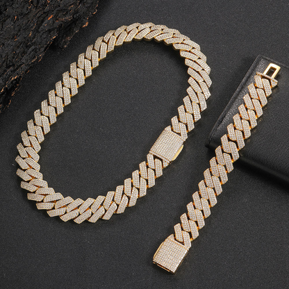 Men's 3-Row Flip Buckle Bracelet