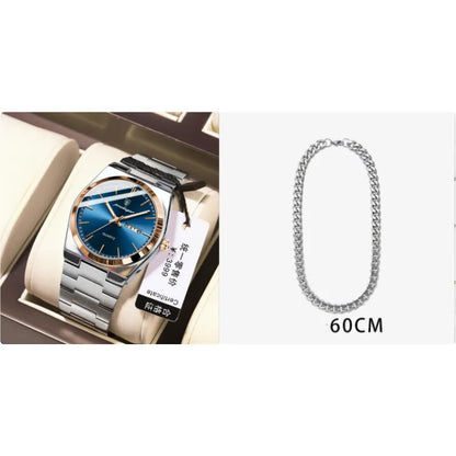 Ultra-thin Waterproof Men's Quartz Watch