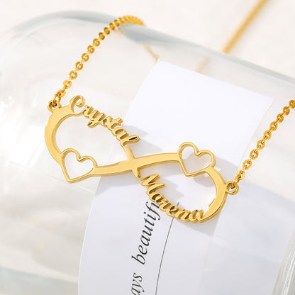 Custom DIY Vacuum Necklace with Stainless Steel Letters