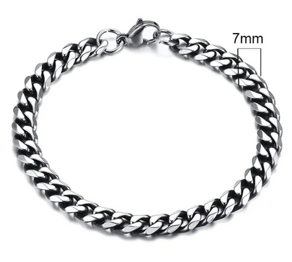 Gold Plated Cuban Chain Bracelet