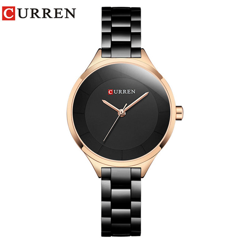 Curren 9015 Women's Waterproof Quartz Steel Watch