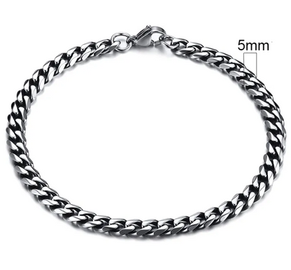 Gold Plated Cuban Chain Bracelet