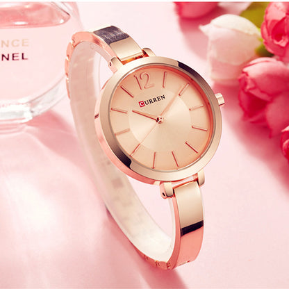 Curren 9012 Women's Quartz Watch with Waterproof Design