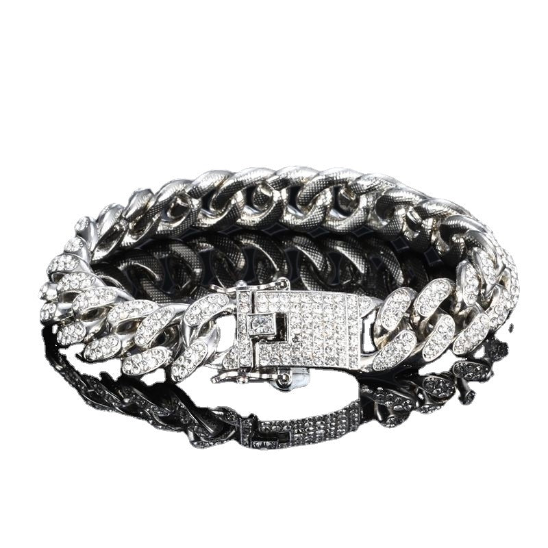Men's Cuban Style Bracelet - Minimalist Summer Design