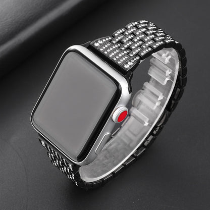 Stainless Steel Diamond Watch Strap
