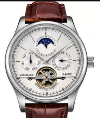 Men's Mechanical Skeleton Watch