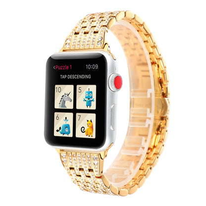 Stainless Steel Diamond Watch Strap