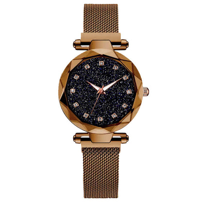Wholesale Starry Sky Night Glow Quartz Watch for Women