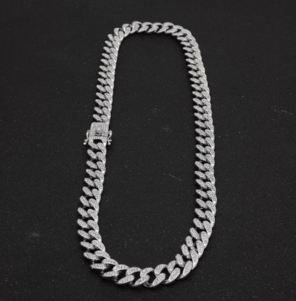 Hip Hop Cuban Chain for Men with Full Diamonds