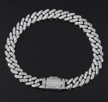 8mm Cuban Flip Bracelet