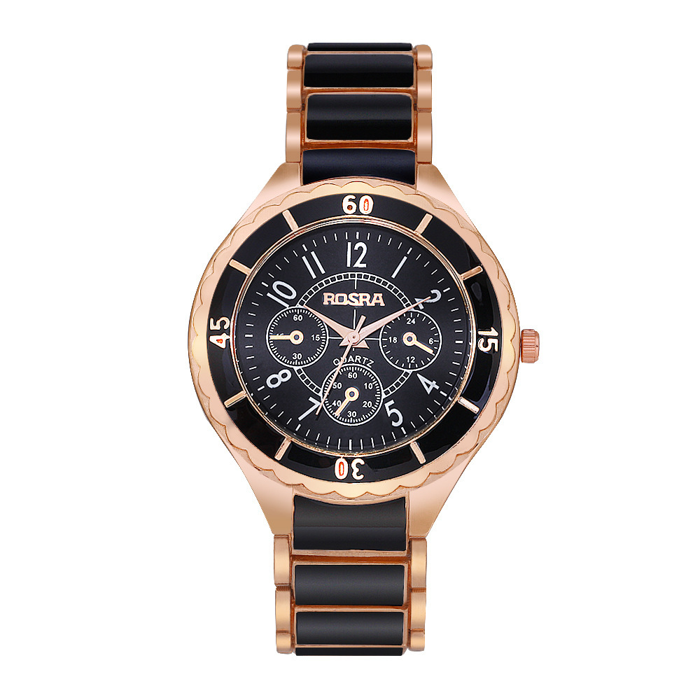 Fashionable Quartz Couple Watch with Steel Band