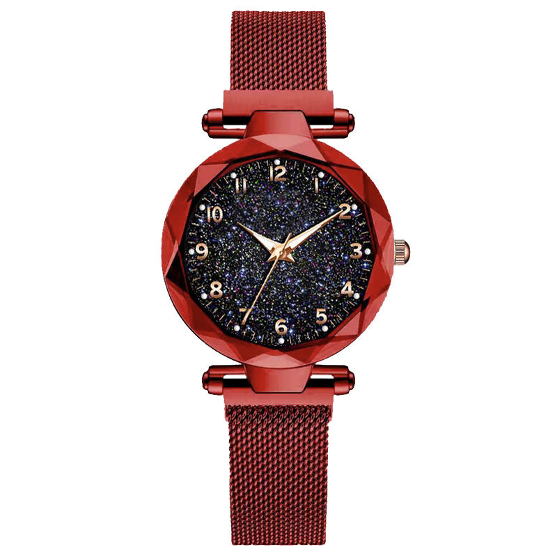 Wholesale Starry Sky Night Glow Quartz Watch for Women