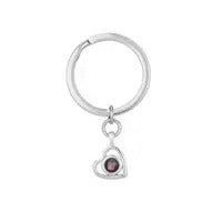S925 Silver Heart Necklace with Custom Photo Pendant