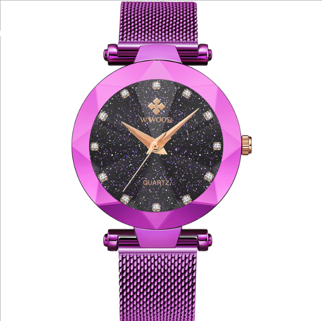 Waterproof Quartz Watch with Mesh Band