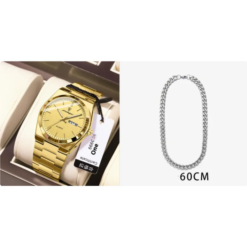 Ultra-thin Waterproof Men's Quartz Watch
